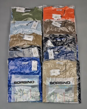 Футболки мужские C-3141 (MEN T-shirt Sorbino) - Сток оптом